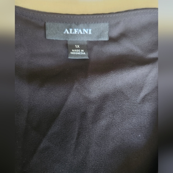 NWT Alfani Core Sleeveless Size 1X Blouse - Picture 7 of 10